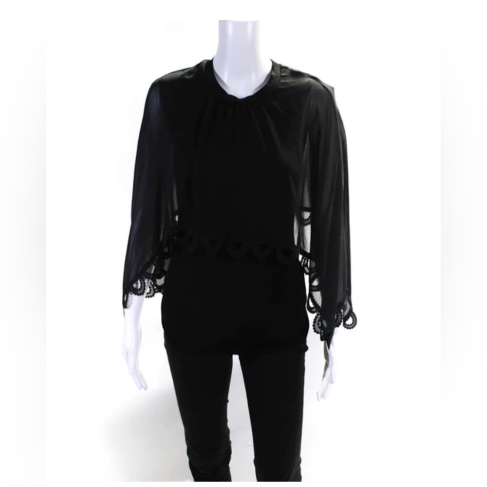 Elie Tahari Black Top NWOT